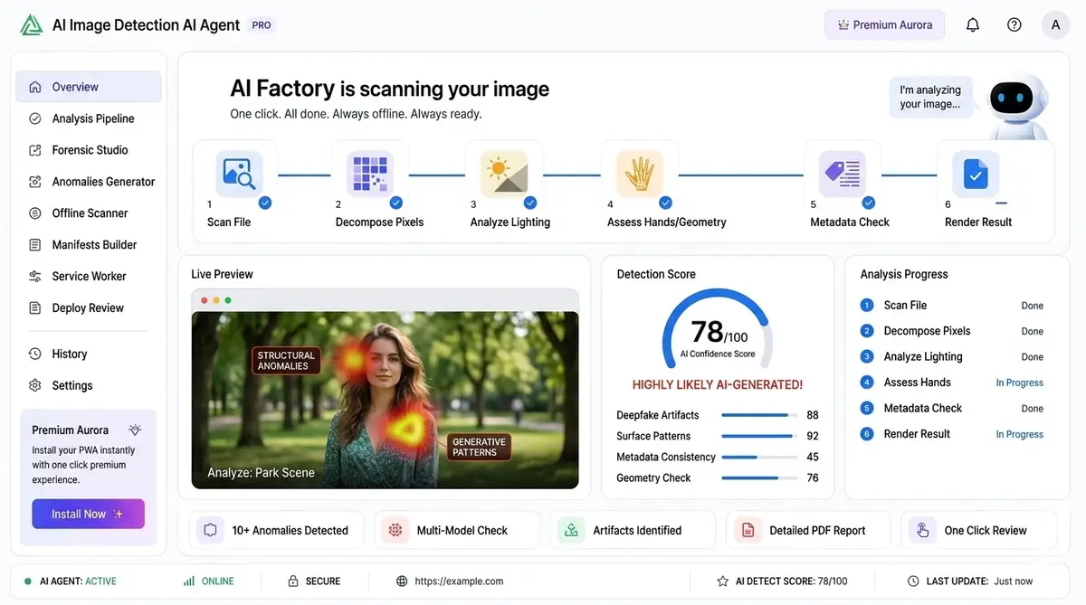 AI GPS mapping agent — example of the AI tool dashboard software